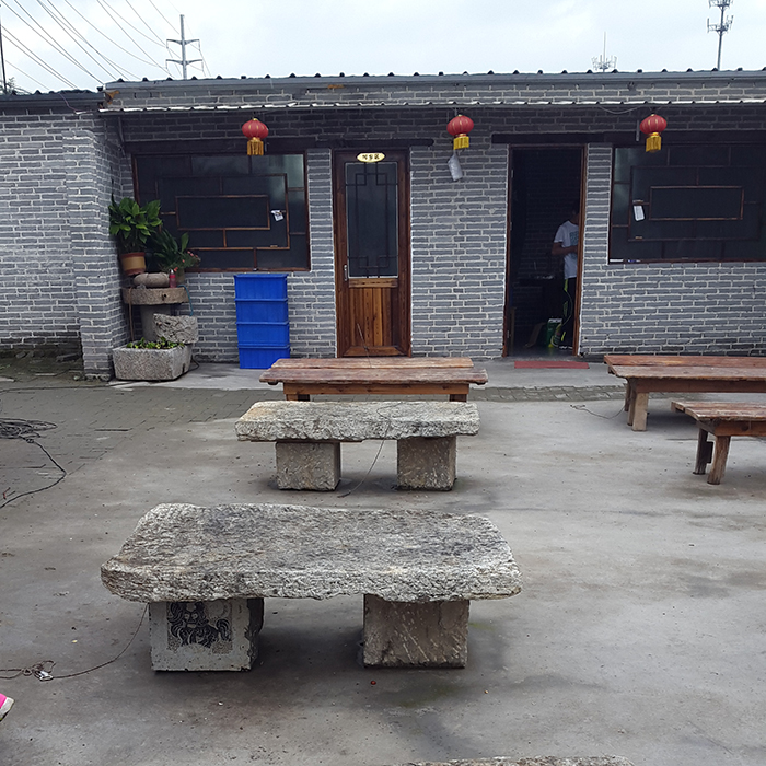 小院一角